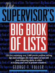 The Supervisor's Big Book of Lists 