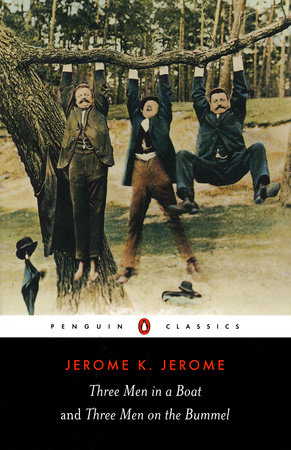 The cover of the book Three Men in a Boat and Three Men on the Bummel