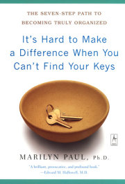 It's Hard to Make a Difference When You Can't Find Your Keys 