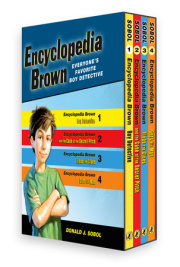 Encyclopedia Brown Box Set (4 Books) 