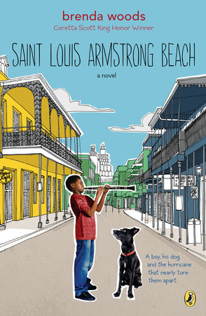 Friday Reads Book Talk - Saint Louis ArmstronfBeach  Miss Mary really  enjoyed Saint Louis Armstrong Beach by Brenda Woods. This middle grade  novel about Hurricane Katrina is a great book of