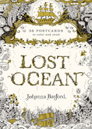 Lost Ocean: 36 Postcards to Color and Send