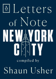 Letters of Note: New York City 