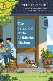 The Calico Cat at the Chibineko Kitchen 