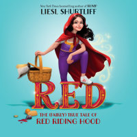 Cover of Red: The (Fairly) True Tale of Red Riding Hood cover