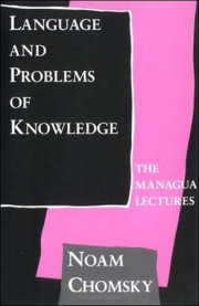 Language and Problems of Knowledge 