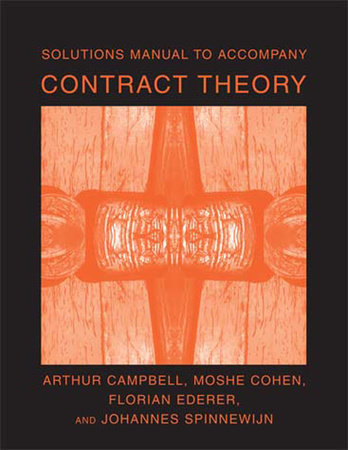 Solutions Manual to Accompany Contract Theory