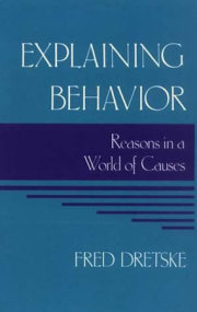 Explaining Behavior 