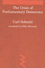 The Crisis of Parliamentary Democracy 