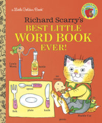 Book cover for Richard Scarry\'s Best Little Word Book Ever