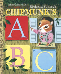 Book cover for Richard Scarry\'s Chipmunk\'s ABC
