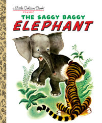 Book cover for The Saggy Baggy Elephant