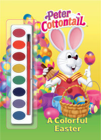 Book cover for A Colorful Easter (Peter Cottontail)