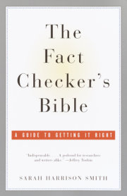 The Fact Checker's Bible 