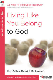 Living Like You Belong to God 