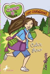 Book cover for The Caped Sixth Grader: Cabin Fever