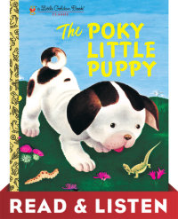 Book cover for The Poky Little Puppy: Read & Listen Edition