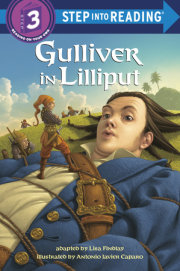 Gulliver in Lilliput 