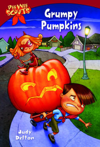 Book cover for Pee Wee Scouts: Grumpy Pumpkins