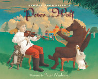 Cover of Sergei Prokofiev\'s Peter and the Wolf cover