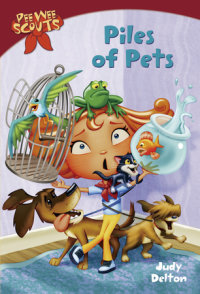 Book cover for Pee Wee Scouts: Piles of Pets