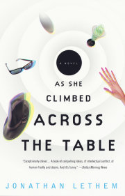 As She Climbed Across the Table 