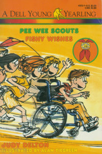 Book cover for Pee Wee Scouts: Fishy Wishes