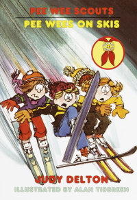Book cover for Pee Wee Scouts: Pee Wees on Skis