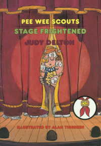 Book cover for Pee Wee Scouts: Stage Frightened