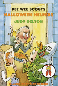 Book cover for Pee Wee Scouts: Halloween Helpers