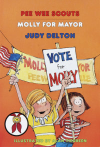 Book cover for Pee Wee Scouts: Molly for Mayor