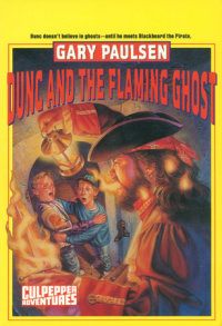 Book cover for DUNC AND THE FLAMING GHOST