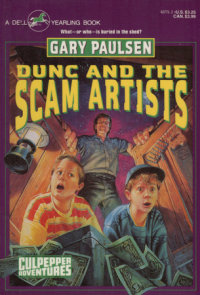 Book cover for DUNC AND THE SCAM ARTISTS