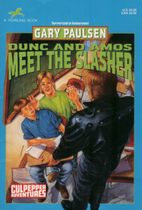 Book cover for DUNC AND AMOS MEET THE SLASHER