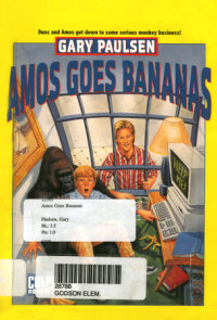 Book cover for AMOS GOES BANANAS