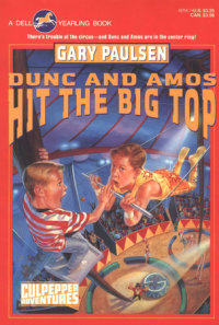 Book cover for DUNC AND AMOS HIT THE BIG TOP