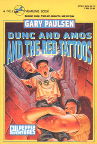 Book cover for DUNC AND AMOS AND THE RED TATTOOS