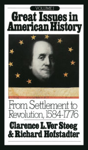 Great Issues in American History, Vol. I 