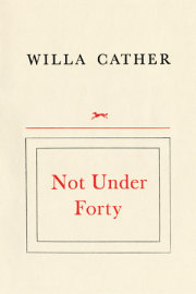 Not Under Forty