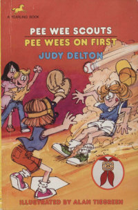 Book cover for Pee Wee Scouts: Pee Wees on First