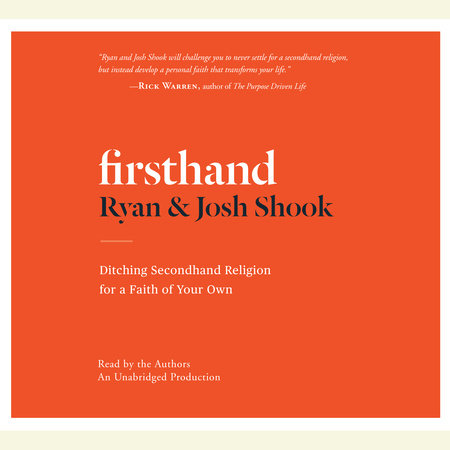 Firsthand by Ryan Shook & Josh Shook