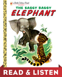 Cover of The Saggy Baggy Elephant cover