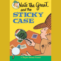 Cover of Nate the Great and the Sticky Case cover