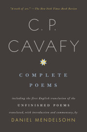 Complete Poems of C. P. Cavafy