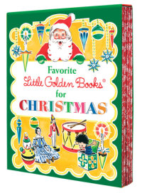 Cover of Favorite Little Golden Books for Christmas 5-Book Boxed Set cover