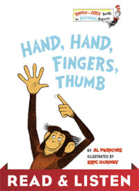 Cover of Hand, Hand, Fingers, Thumb: Read & Listen Edition