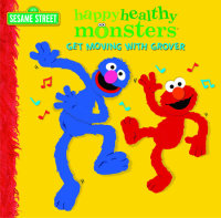 Book cover for Get Moving with Grover (Sesame Street)