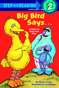 Book cover for Big Bird Says... (Sesame Street)