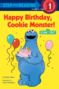 Book cover for Happy Birthday, Cookie Monster (Sesame Street)