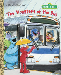 Book cover for The Monsters on the Bus (Sesame Street)